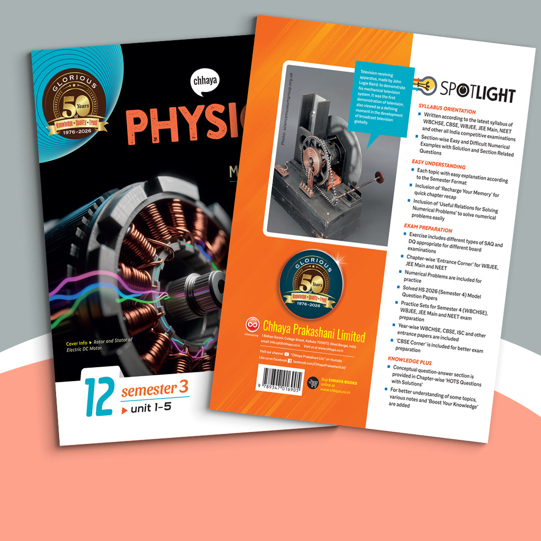 Class XII - Chhaya Physics Sem-3 & 4(2026)